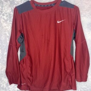 Boys dri- fit Nike long sleeve